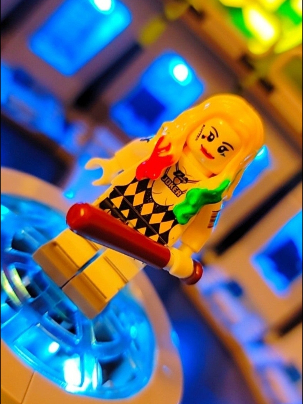 Harley Quinn Minifigure Lego Compatible